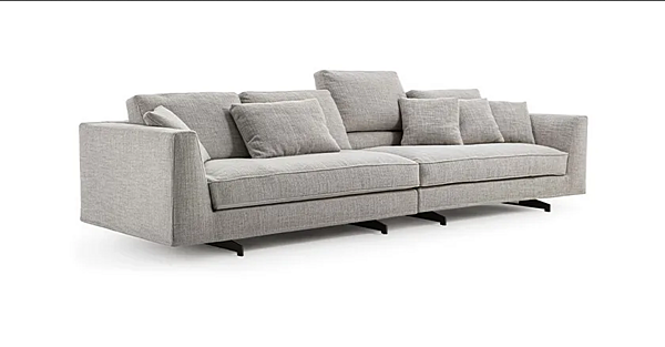 Ecksofa aus Stoff mit abnehmbarem Bezug Frigerio Davis Free Fabrik Frigerio aus Italien. Foto №5