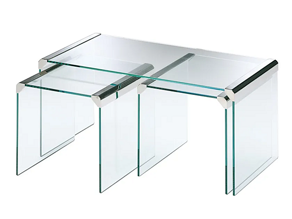 Kaffeetisch aus Kristall für das Wohnzimmer Gallotti&Radice T35R Fabrik Gallotti & Radice aus Italien. Foto №1