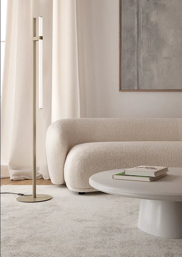 Stehlampe aus LED-Borosilikatglas und Metall Axolight Paralela Fabrik Axolight aus Italien. Foto №4