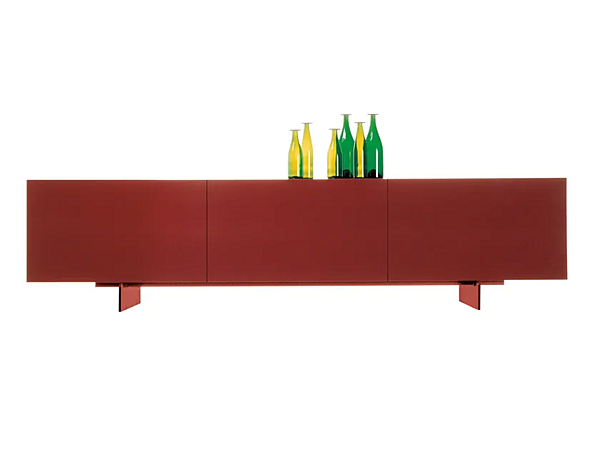 Sideboard aus Holz mit Türen Cappellini Uni Fabrik Cappellini aus Italien. Foto №1