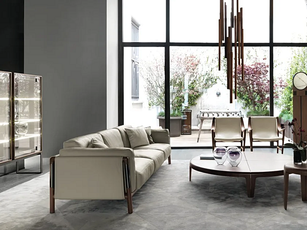 Zweisitzer Stoffsofa Urban GIORGETTI 66530, 66531, 66510, 66511 Fabrik GIORGETTI aus Italien. Foto №4