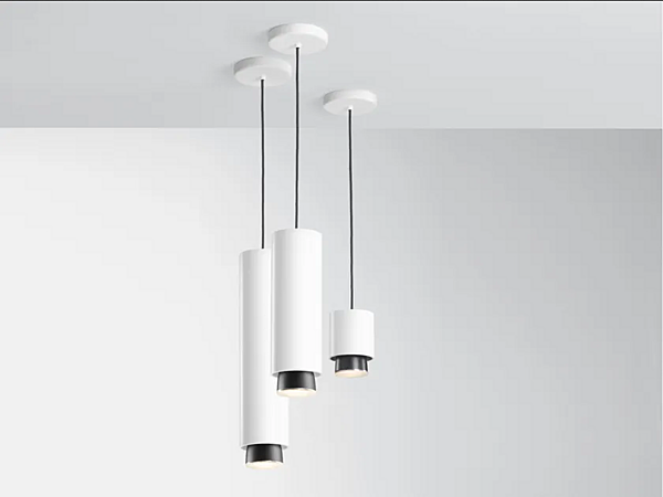 LED Pendelleuchte aus Glas Fabbian Claque F43 Fabrik Fabbian aus Italien. Foto №1