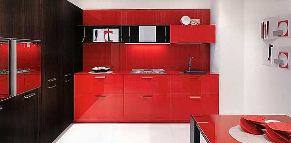 Küche ASTER CUCINE Noblesse 07 Fabrik Aster Cucine aus Italien. Foto №1