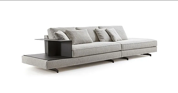 Ecksofa mit abnehmbarem Bezug aus Stoff Frigerio Davis Case Fabrik Frigerio aus Italien. Foto №5