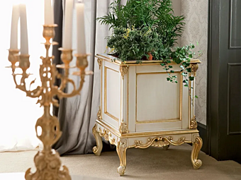 Pflanztopf aus Massivholz Modenese Luxury Interiors 12666