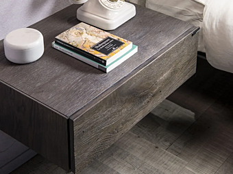 Wandmontierte Nachttisch aus Holz LAGO 36E8 0761