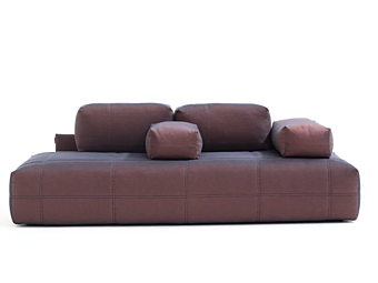 Ecksofa aus Stoff mit abnehmbarem Bezug Moroso Aerozeppelin Fabrik Moroso aus Italien