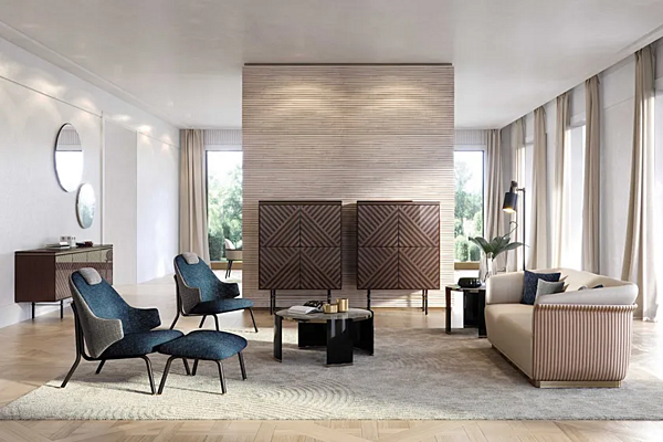 Runder Couchtisch aus Holz Jewel 90 Capital Collection JW.TB Fabrik Capital Collection aus Italien. Foto №4