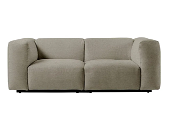 Modularer Stoffsofa Oblong Plus Cappellini