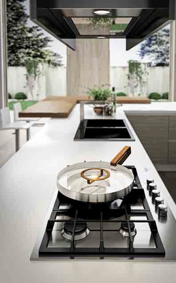 Küche HOME CUCINE cartesia_05 Fabrik HOME CUCINE aus Italien. Foto №4