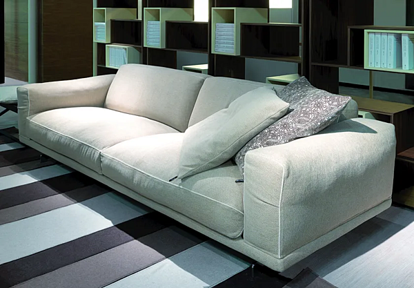 Ecksofa aus Stoff oder Leder VIBIEFFE 470 Fancy Fabrik VIBIEFFE aus Italien. Foto №2