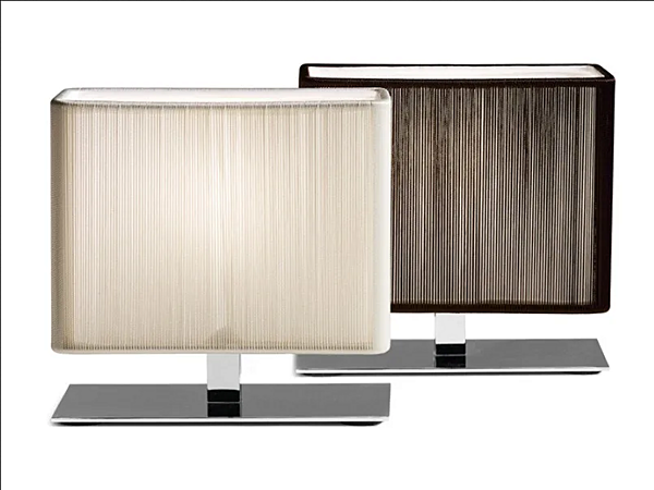 Tischlampe aus Seide handgefertigt AXOLIGHT CLAVIUS Fabrik Axolight aus Italien. Foto №1