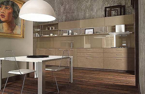 Küche ASTER CUCINE Noblesse 03 Fabrik Aster Cucine aus Italien. Foto №1