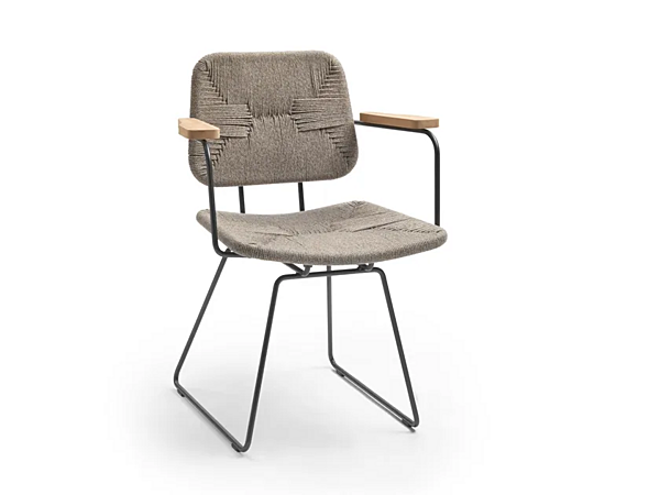 Sessel mit Armlehnen aus Aluminium FLEXFORM Echoes Outdoor Fabrik FLEXFORM aus Italien. Foto №1