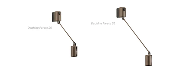 LED Wandleuchte aus Metall mit schwenkbarem Arm Lumina Daphine 05L, 06L Fabrik Lumina aus Italien. Foto №3