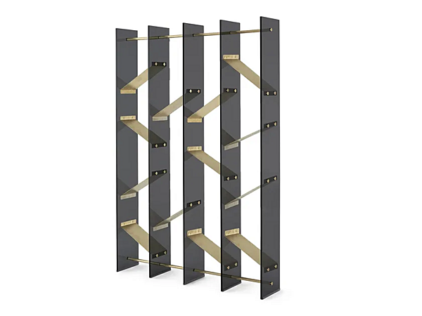 Freistehendes Bücherregal aus Kristall Gallotti&Radice Isola Fabrik Gallotti & Radice aus Italien. Foto №1