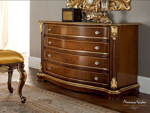 Holz-Kommode 13205 Modenese Luxury Interiors Fabrik MODENESE GASTONE aus Italien. Foto №1
