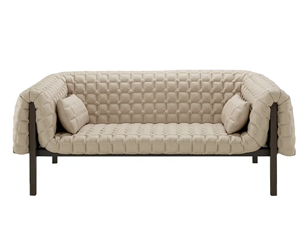 Drei-Sitzer Ledersofa mit weicher Rückenlehne LIGNE ROSET Ruche Fabrik LIGNE ROSET aus Italien. Foto №1