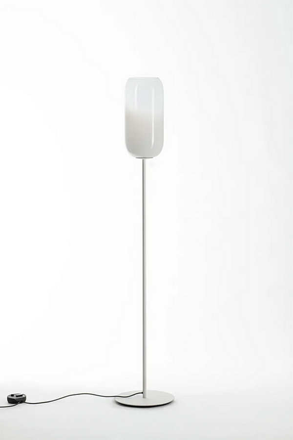 Stehlampe aus geblasenem Glas mit LED Artemide Gople Fabrik Artemide aus Italien. Foto №5