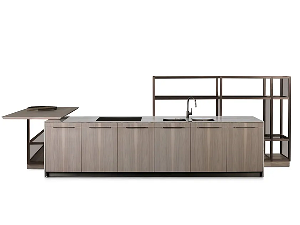 Holzküche mit Insel GIORGETTI GK 03 Fabrik GIORGETTI aus Italien. Foto №1