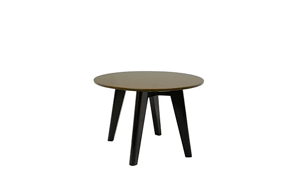 Runder Holztisch mit Lavasteinplatte CHELINI EDGAR Fabrik CHELINI aus Italien. Foto №3