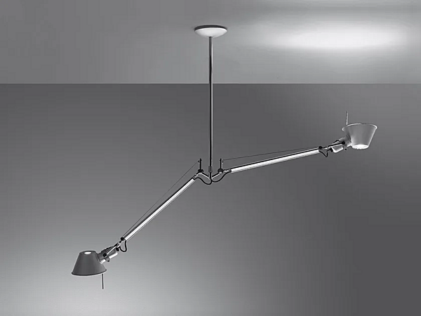 Pendelleuchte aus Aluminium mit schwenkbarem Design Tolomeo Due Bracci Artemide A036400 Fabrik Artemide aus Italien. Foto №1