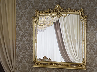 Rechteckiger Wandspiegel aus Glas Modenese Luxury Interiors 14641 Rechteckiger Wandspiegel aus Glas Modenese Luxury Interiors 14641 Fabrik MODENESE GASTONE aus Italien