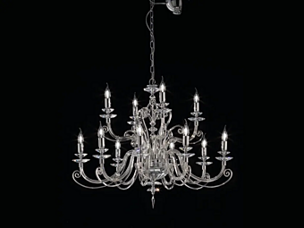 Kronleuchter mit Swarovski-Kristallen Alicante L8 4 Euroluce Lampadari