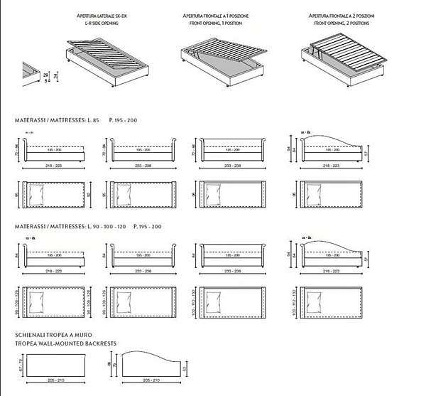 Zweisitzer Sofa mit Stoffbezug und Bettfunktion Tropea Duomo Design Fabrik Duomo Design aus Italien. Foto №6