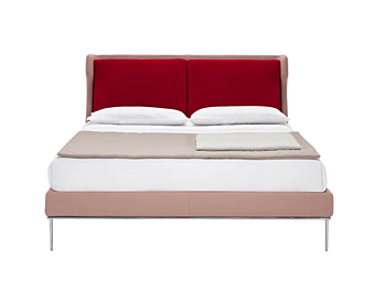 Doppelbett mit gepolstertem Kopfteil AMURA ALICE Doppelbett mit gepolstertem Kopfteil AMURA ALICE Fabrik AMURA aus Italien