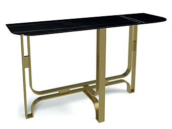 Rechteckiger Konsolentisch aus Metall Gregory MARIONI 02711A
