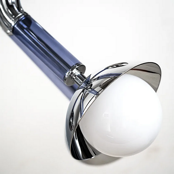 Hängelampe aus mundgeblasenem Glas Stimma 8 MULTIFORME SS8999-8 Fabrik MULTIFORME aus Italien. Foto №2
