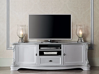 Holz Fernsehtisch im klassischen Stil Modenese Luxury Interiors 13111