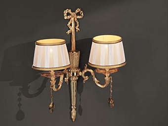 Wandleuchte mit Swarovski-Kristallen Euroluce Lampadari Impero 605 AF2