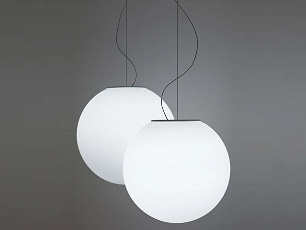 Glas Pendelleuchte Fabbian Lumi Sfera Fabrik Fabbian aus Italien. Foto №8