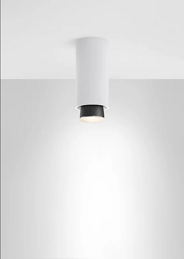 LED-Deckenlampe aus Aluminium Fabbian Claque F43 Fabrik Fabbian aus Italien. Foto №3