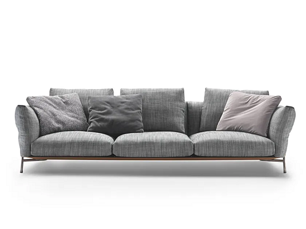 Dreisitzer Stoffsofa mit weicher Rückenlehne FLEXFORM Ambroeus 29405 Fabrik FLEXFORM aus Italien. Foto №1