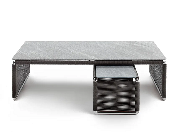 Rechteckiger Steintisch für den Garten FLEXFORM Tindari Fabrik FLEXFORM aus Italien. Foto №1