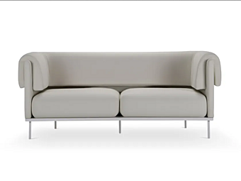 Zweisitzer Sofa aus expandiertem Polyurethan mit Rückenlehne Ombra Adrenalina IMB1072995, IMB1072179