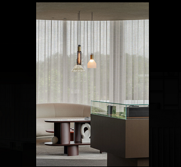Leuchter DELTALIGHT Miles Fabrik DELTALIGHT aus Italien. Foto №5