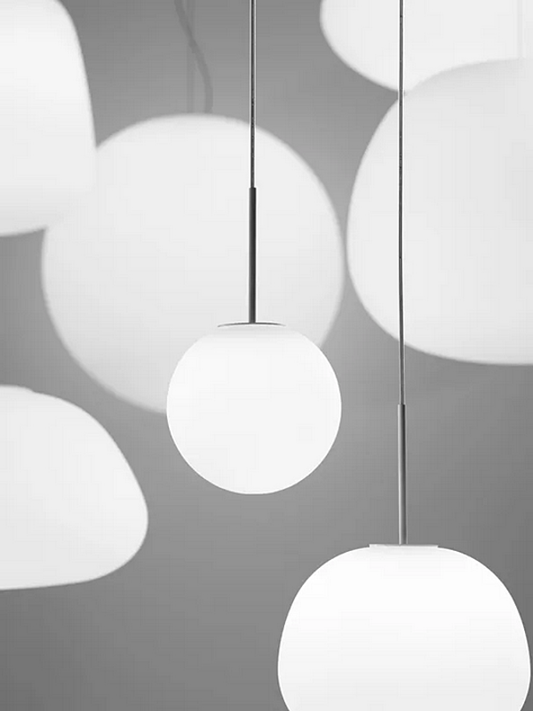 Glas Pendelleuchte Fabbian Lumi Sfera Fabrik Fabbian aus Italien. Foto №9