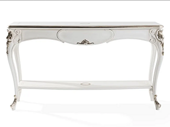 Rechteckiger Holzkonsolentisch mit Schubladen Savio Firmino 3448 Fabrik SAVIO FIRMINO aus Italien