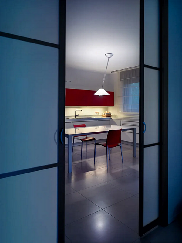 Pendelleuchte aus Stahl und Aluminium Flip Lumina 18, 22 Fabrik Lumina aus Italien. Foto №3