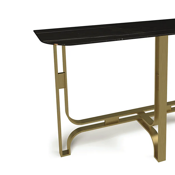 Rechteckiger Konsolentisch aus Metall Gregory MARIONI 02711A Fabrik MARIONI aus Italien. Foto №2