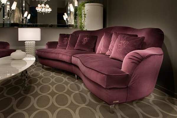 Radius Sofa VISIONNAIRE (IPE CAVALLI) GINEVRA SHAPED Fabrik VISIONNAIRE (IPE CAVALLI) aus Italien. Foto №2