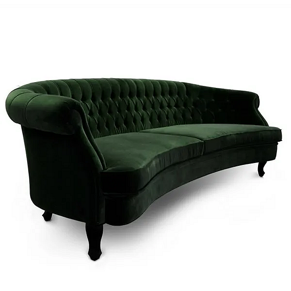 Dreisitzer Sofa aus Samt mit gepolsterter Rückenlehne BRABBU Maree Fabrik BRABBU aus Italien. Foto №4