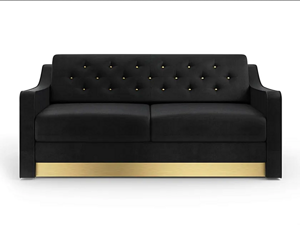 Zweisitzer Sofa mit gepolsterter Rückenlehne aus Stoff MARIONI VICTOR I0212 Fabrik MARIONI aus Italien. Foto №1