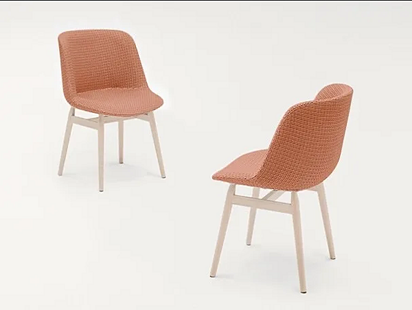 Polsterstuhl mit Stoffbezug Adele PAOLA LENTI B122A Fabrik PAOLA LENTI aus Italien. Foto №1