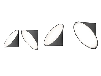 Wandleuchte aus Aluminium mit LED AXOLIGHT ORCHID AP ORCHID