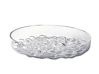 Pin Tray aus geblasenem Glas Nuuk Driade Fabrik Driade aus Italien